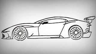 Yarış Arabası Nasıl Çizilir? ÇOK KOLAY Yarış Arabası Çizimi | Araba Çizimleri