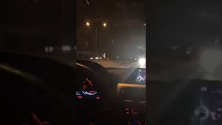 Bmw Araba Snap Gece Snap Yan Koltuk Snap Yağmurlu Snap