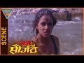Meri Ganga Ki Saugandh Hindi Movie || Sapna Enjoying Bathing in River || Eagle Entertainment Officia