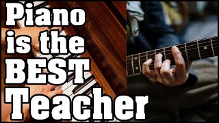 Understanding the Fretboard by Using a Piano