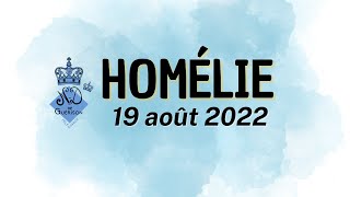 Homélie - Pèlerinage ND de Guérison 2022