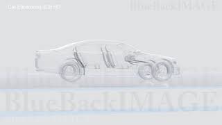 映像素材 動画素材 自動車 車 カー エレクトロニクス センサー メカニズム 電子 Car Electronics 3Cb HD
