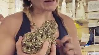 Pyrite - Clare talks Crystals - The Crystal Shop St Andrews