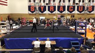 First Amateur Boxing Fight (me in red)