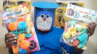 | 🎉PARTY KITCHEN SET V/S TEA PARTY SET TOY | review | official channel | Indian toy store |