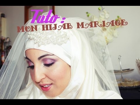 ❀ DIY ❀ : le hijab de mon mariage my wedding hijab