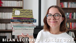 Bilan Lectures - Juillet 2025