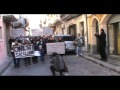 Il corteo di protesta a Scordia_21 gennaio 2012