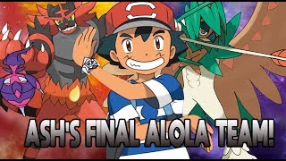 Ash's Final Alola Team Prediction For The Pokemon Sun & Moon Anime