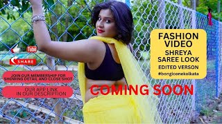 Shreya Saree Look I