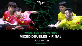 Full Match | Wang / Sun Vs Wong / Doo | Xd F | #Saudismash 2024