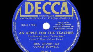 Watch Bing Crosby An Apple For The Teacher video