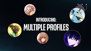 Multiple Profiles Now On Crunchyroll!