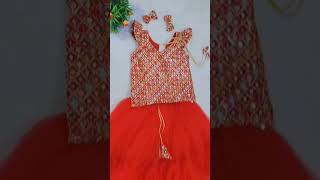 Kids Top And Skirt