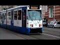 Trams in Amsterdam March 2013