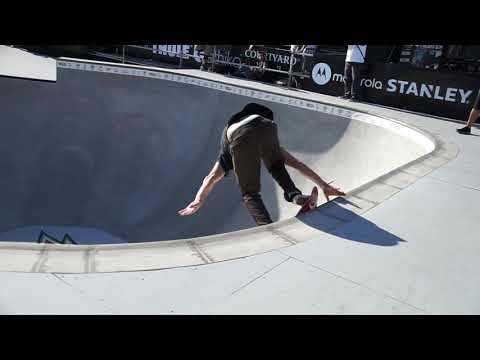 RILEY STEVENS DEW TOUR LONG BEACH PRO BOWL JAM HEAT THREE