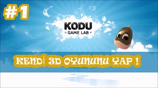 Kodu Game Lab Nedi̇r, Nasil Kurulur ? 3D Oyun Yap Çocuklar İçi̇n Kodlama