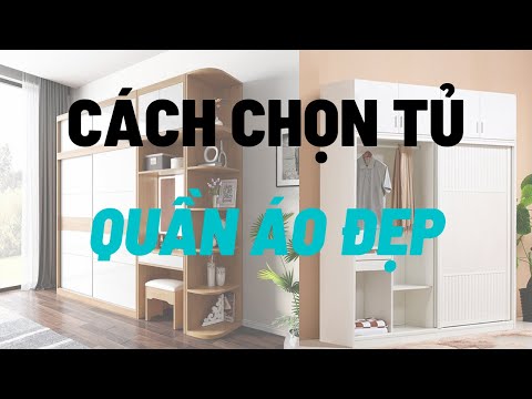 CÔNG THỨC LỰA CHỌN TỦ QUẦN ÁO ĐẸP, HIỆN ĐẠI CHO PHÒNG NGỦ (Nội thất Vinhouses)