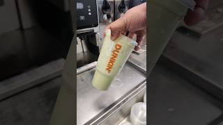 Dunkin Donuts Iced Matcha Latte -Donuts 