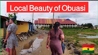 Real Local Street Life In Obuasi, Ghana Ashanti Region Community Tour