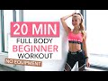 20 MIN FULL BODY WORKOUT - Beginner Version // No Equipment I Pamela Reif