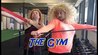 The gym - 2 Johnnies (sketch)