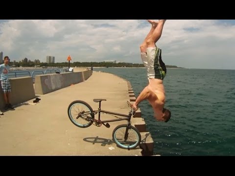 Tim Knoll - 2014 Parkour BMX Most Creative Bike Stunts