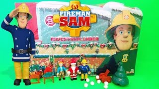 2018 Feuerwehrmann Sam / Fireman Sam 🚒 Christmas Advent Calendar 🚒 Adventskalender Full Unboxing