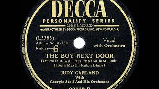 Watch Judy Garland The Boy Next Door video