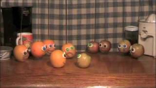 Gorilla Puppetry Project #2 First Kiss ( Orange You Glad To See Me)