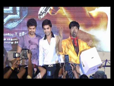Osthi - Vijay and Simbu on Stage