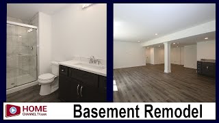 Basement Remodel with 2 Bedrooms and Full Bath | Basement Renovation / Remodeling Ideas