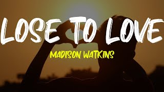 Watch Madison Watkins Lose To Love video