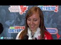 Media Scrum Draw 1 - 2014 Ford World Women's Curling Championship