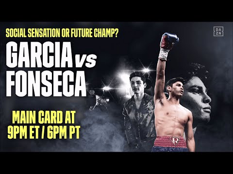 Ryan Garcia vs. Francisco Fonseca Undercard Livestream