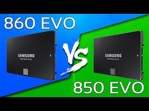 Samsung SSD 860 EVO vs 850 EVO - Comparison
