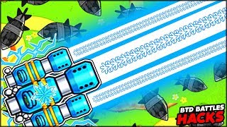 THE MOST POWERFUL ICE SPIKE SENTRY GUN | Bloons TD Battles Hack/Mod (BTD Battles)