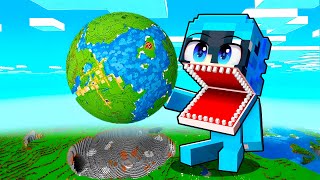 Minecraftta Lianın Gi̇zli̇ Dünyasını Yedim...