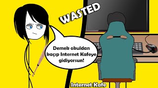 Okuldan kaçıp Internet Kafede yakalanmak ne hissettirir?