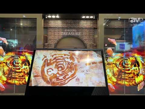 ISE 2022: LG Electronics Demos Interactive Museum Application with LG Transparent OLED Touch Signage