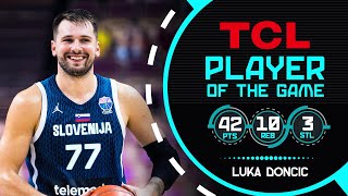 Another Mastercl Luka Doncic Erupts For 42 Pts To Tow Slo Past Ita At 2025