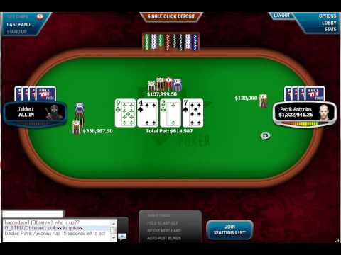 $1.3 Million Pot between Isildur1 and Patrik Antonius - with the leadup