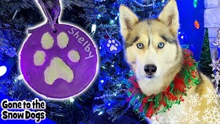 DIY Paw Print Christmas Ornaments | Make Your own Dog Ornaments