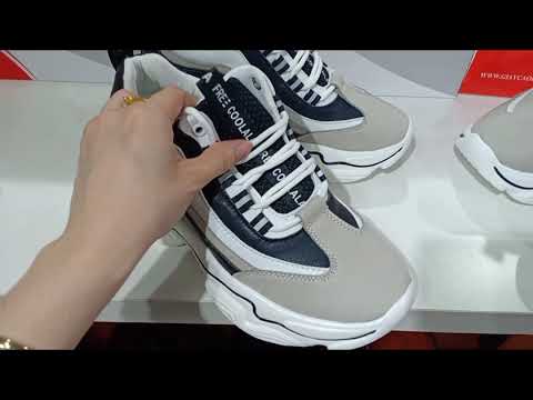 Giày thể thao nam tăng chiều cao 8cm, siêu nhẹ và mềm. Mã HQ2186