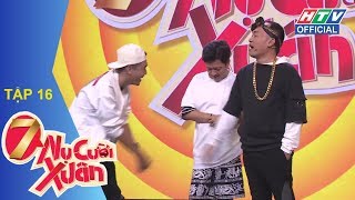 HTV 7 NỤ CƯỜI XUÂN | Trường Giang chấp nhận thử thách hôn Tiến Luật | 7NCX #16 FULL | 18/3/2018