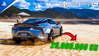 -Tari̇hte Bi̇r İlk- Forza Horizon Ama Playstation 5 - En Hızlı Para Ve Araba Kazanma Yöntemleri