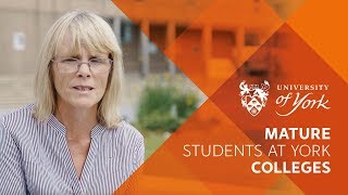 Mature students at York - Colleges