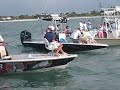 Cruz catches Tarpon in Boca flies into another boat and thrashes around!