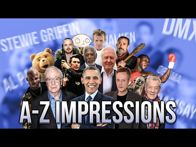 Scheiffer Bates Does Impressions From A to Z - Video