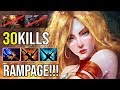 SUPER IMBA MID Destroyed Everyone with 30Kills + Rampage by Best Lina Player Ever Top 100 EU DotA 2